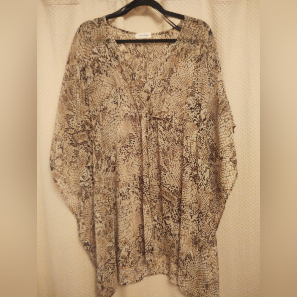 Calvin Klein beach cover up